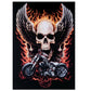 Diamond Painting Partial Round Flying Skeleton