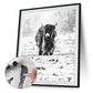 Paint By Number - Oil Painting - Snowfield Yak (40*50cm)