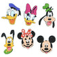 6pcs Color Animal DIY Round  Self-adhesive Stickers