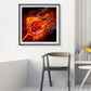 11ct Stamped Cross Stitch - Flame Rose (40*40cm)