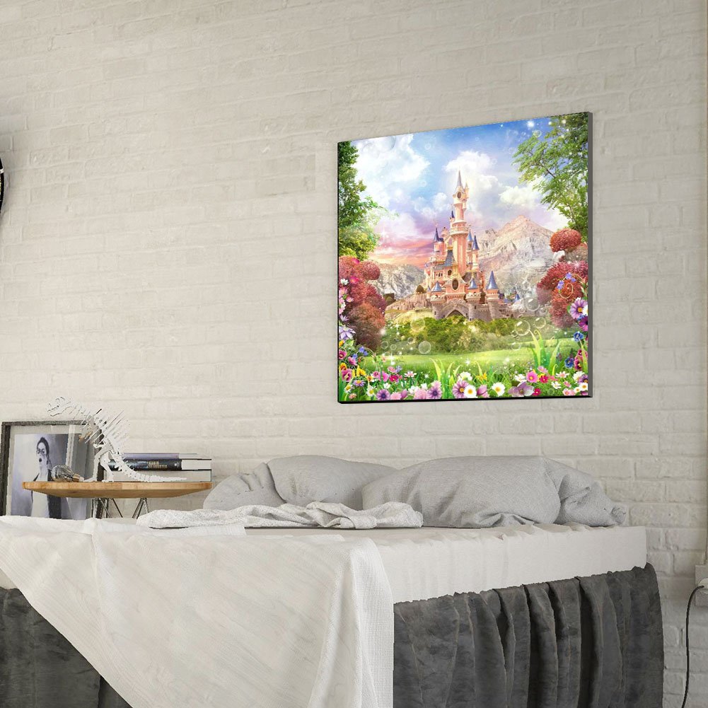 Diamond Painting - Full Round - Bubble Castle