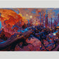 Full Round/Square Diamond Painting Kits | Scenery 40x80cm 50x100cm G