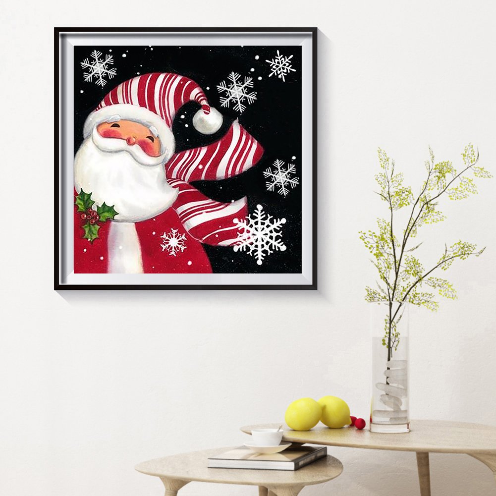 5D DIY Diamond Painting Kit - Full Round - Santa Claus