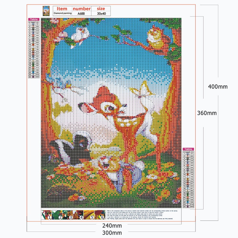 Diamond Painting - Full Round - Deer D