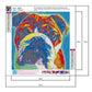 Diamond Painting - Full Round - Colorful Dog B