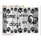 Diamond Painting - Partial Round - Letter Dog Paw