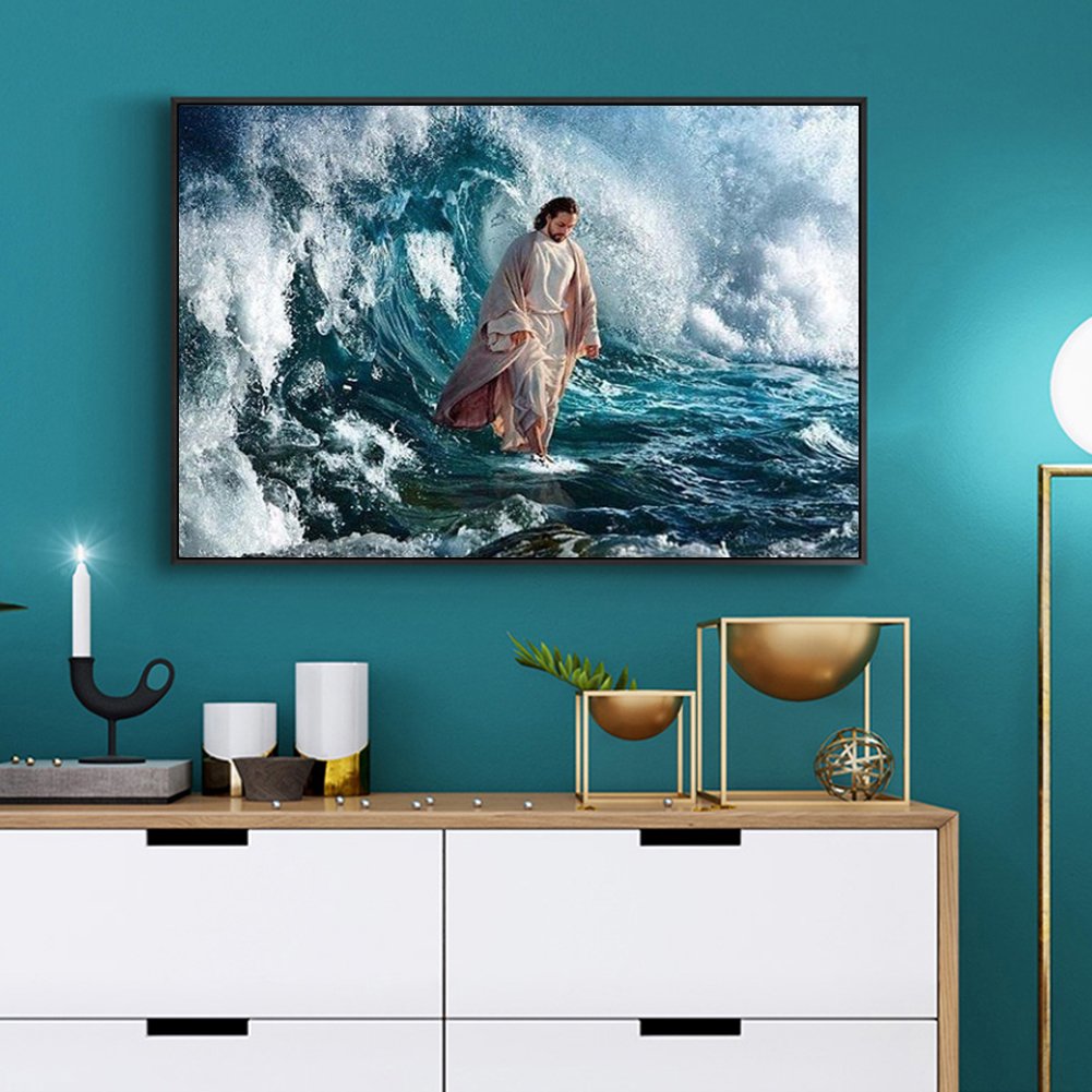 Diamond Painting - Full Round - Jesus 4