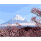 Mount Fuji Hand Painted Picture Canvas Oil Art Craft