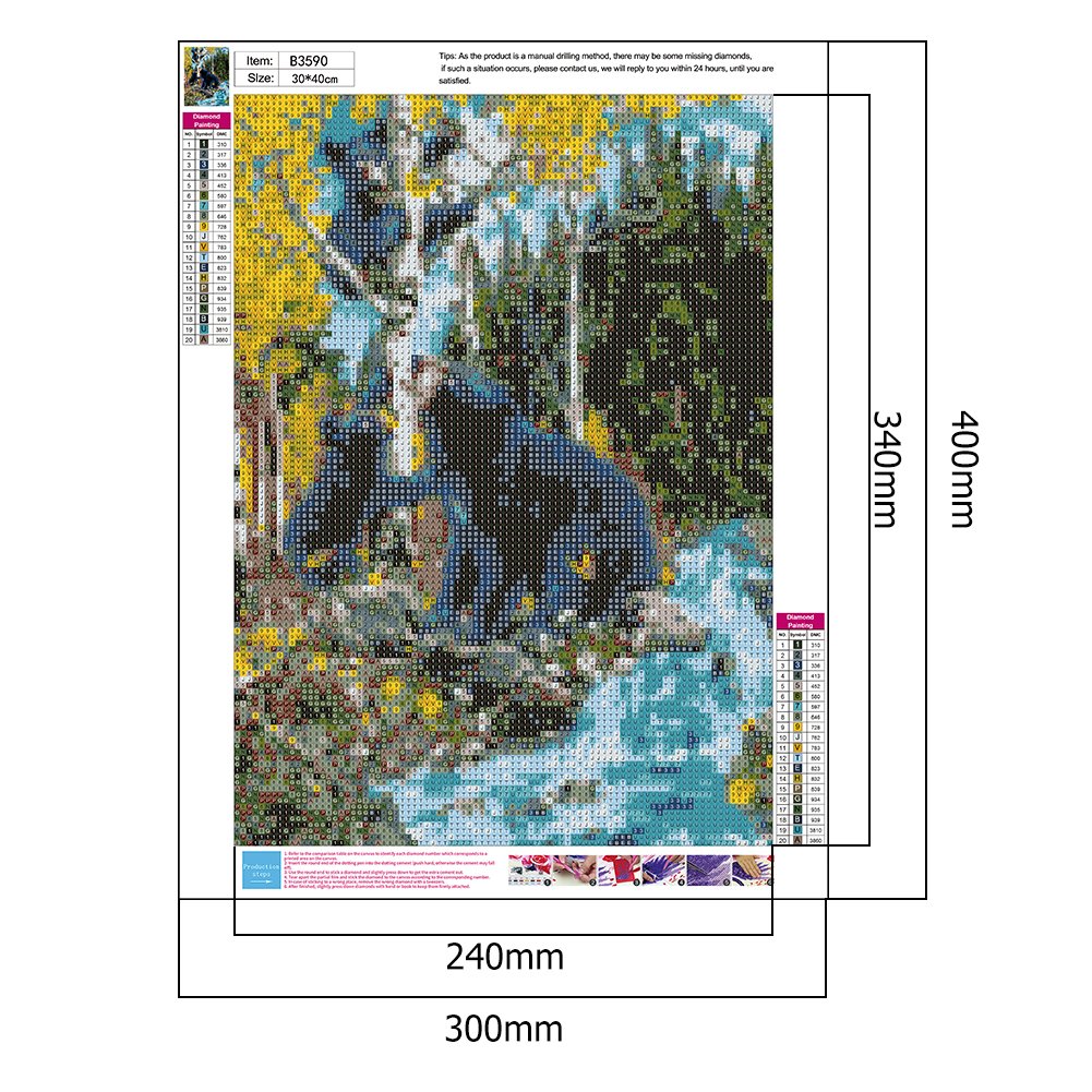 Diamond Painting - Full Round - Bears