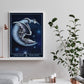 Diamond Painting - Full Round - Moon Dragon