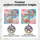 DIY Pearl Painting With Frame - Handmade Self-Adhesive Pearls - Cross (25*25cm)