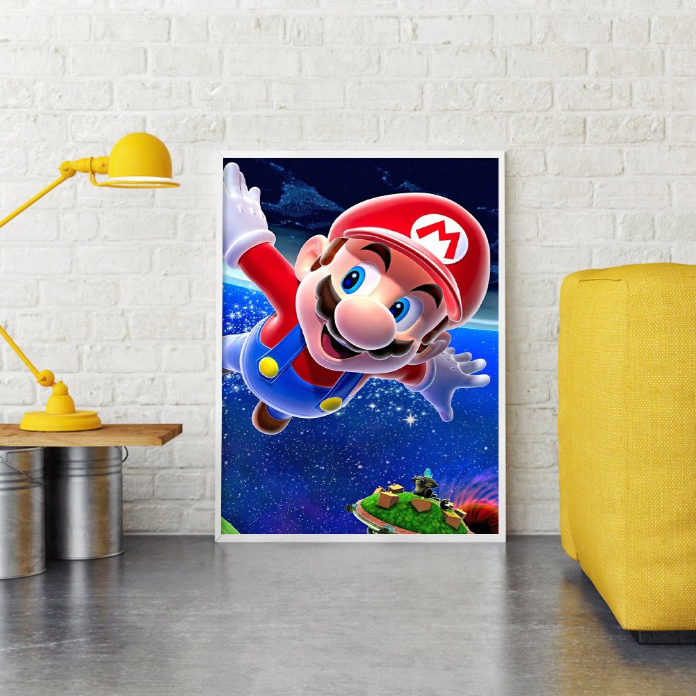 Diamond Painting - Full Round - Super Mario E