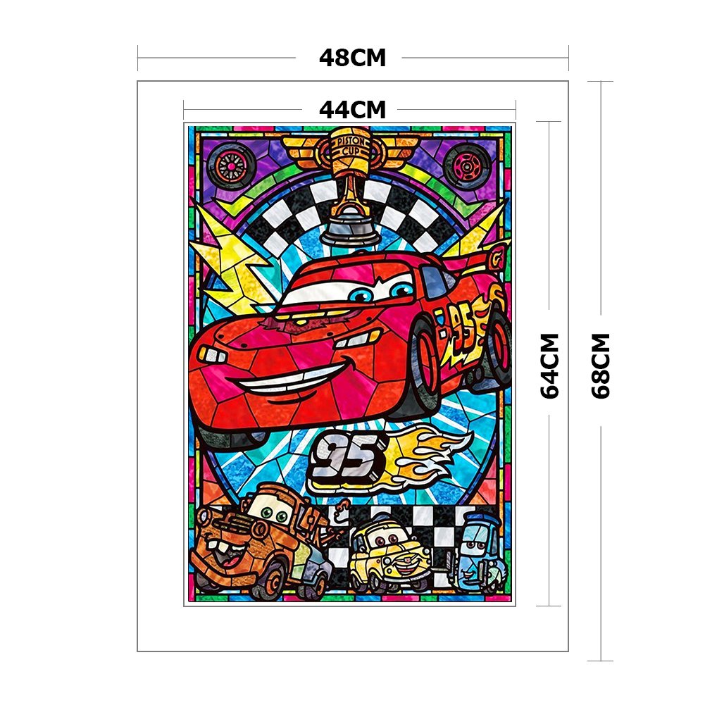 11ct Stamped Cross Stitch - Car(48*68cm)
