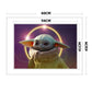 11ct Stamped Cross Stitch - Mournful Alien(60*45cm)
