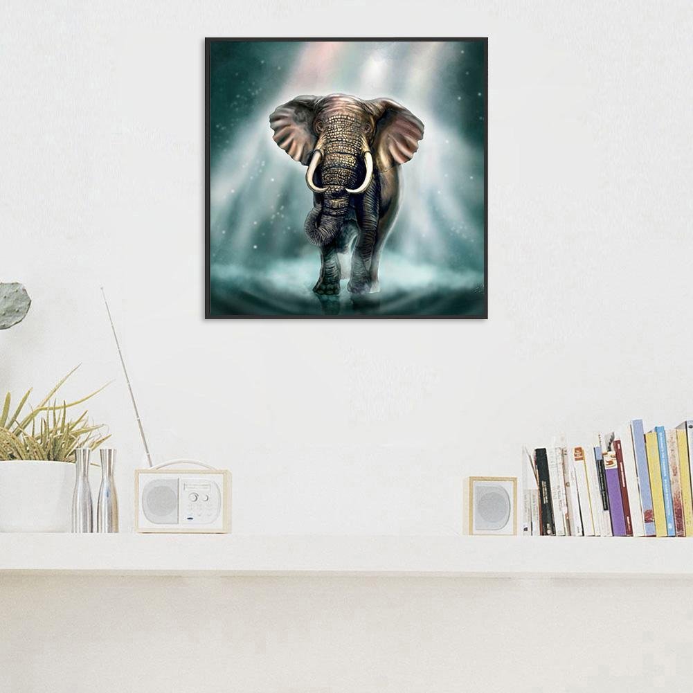 Diamond Painting - Full Round -Elephant 1