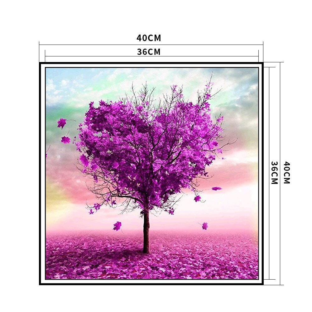 11ct Stamped Cross Stitch - Love Tree(40*40cm)