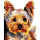Dog Puppy 11CT Stamped Cross Stitch (36*46CM)