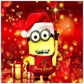 5D Diy Diamond Painting Kit Full Round Beads Minion