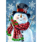 5D Diy Diamond Painting Kit Full Beads Snowman