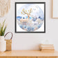 11ct Stamped Cross Stitch - Bird And Deer(60*60cm)