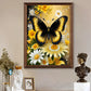 Diamond Painting - Full Round / Square - Daisy Butterfly