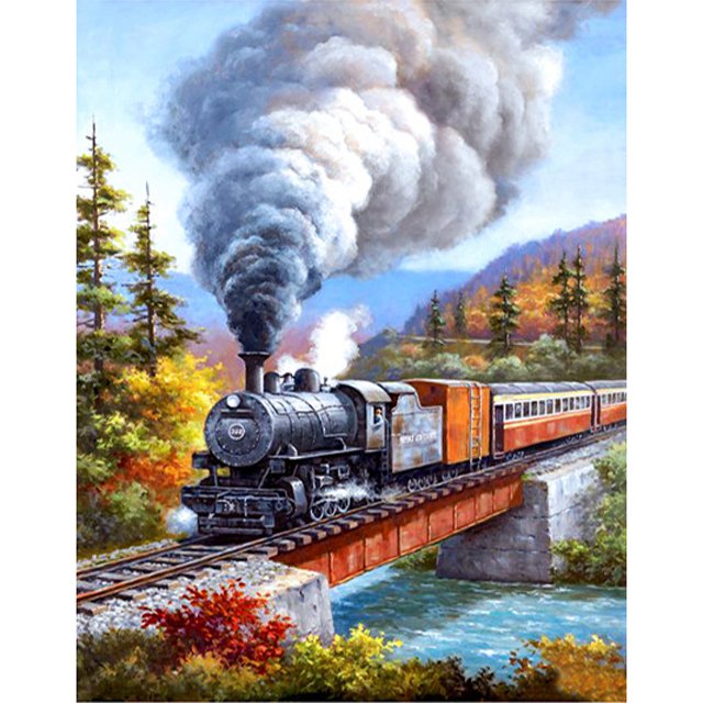 Diamond Paintings Art Full Drill Beautiful City Corner