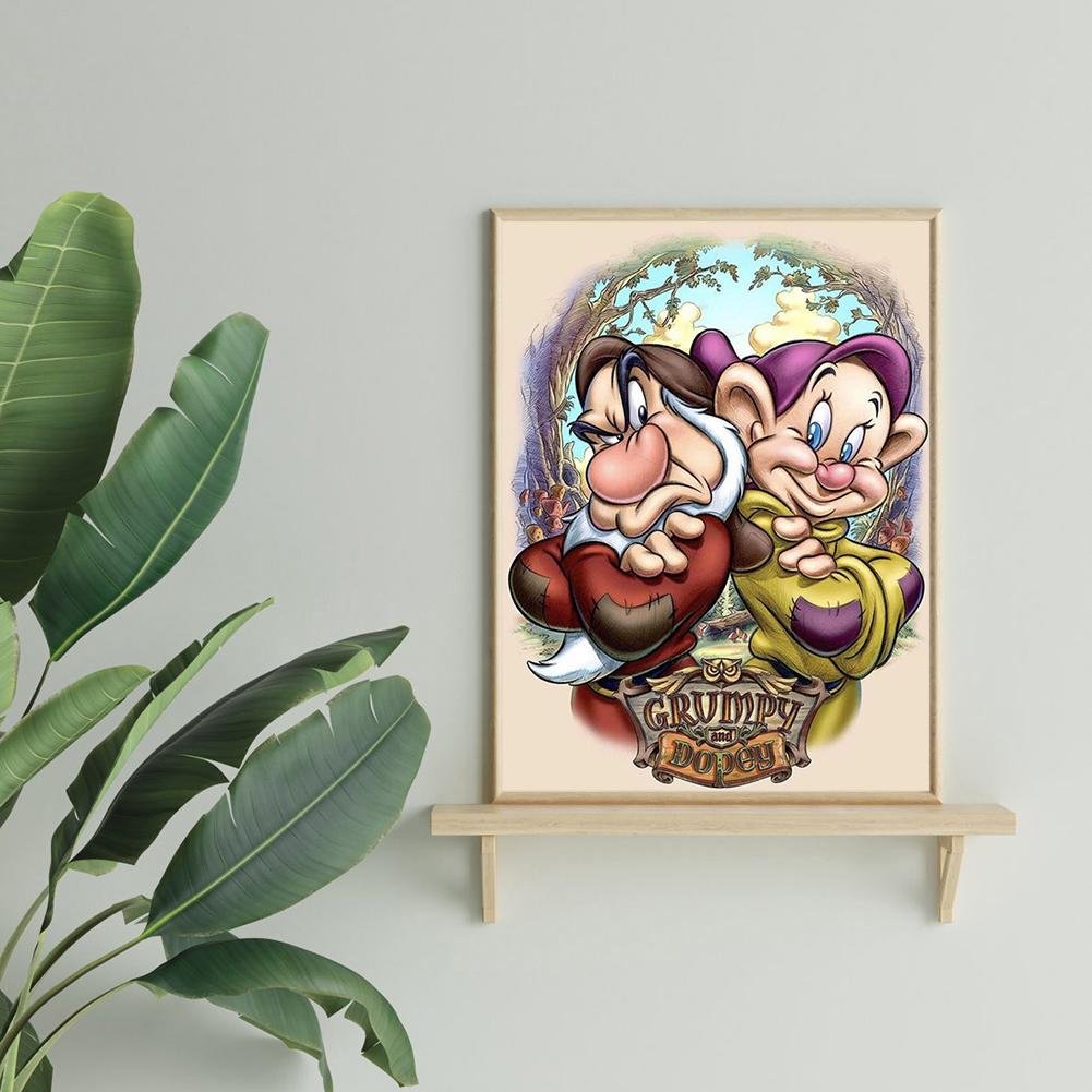 Diamond Painting - Full Round - Dwarf
