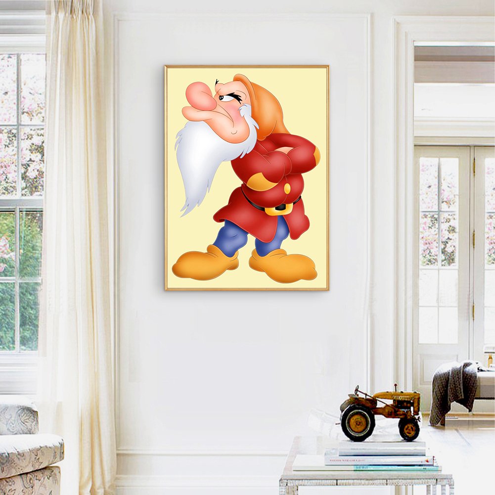 Diamond Painting - Full Round - Cartoon Elder