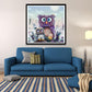 Diamond Painting - Full Round - Cartoon Owl B