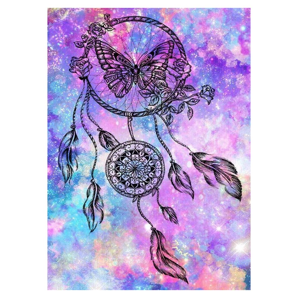 11ct Stamped Cross Stitch Butterfly(40*50cm)