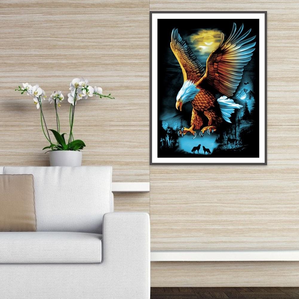 Diamond Painting - Full Round - Martial Eagle