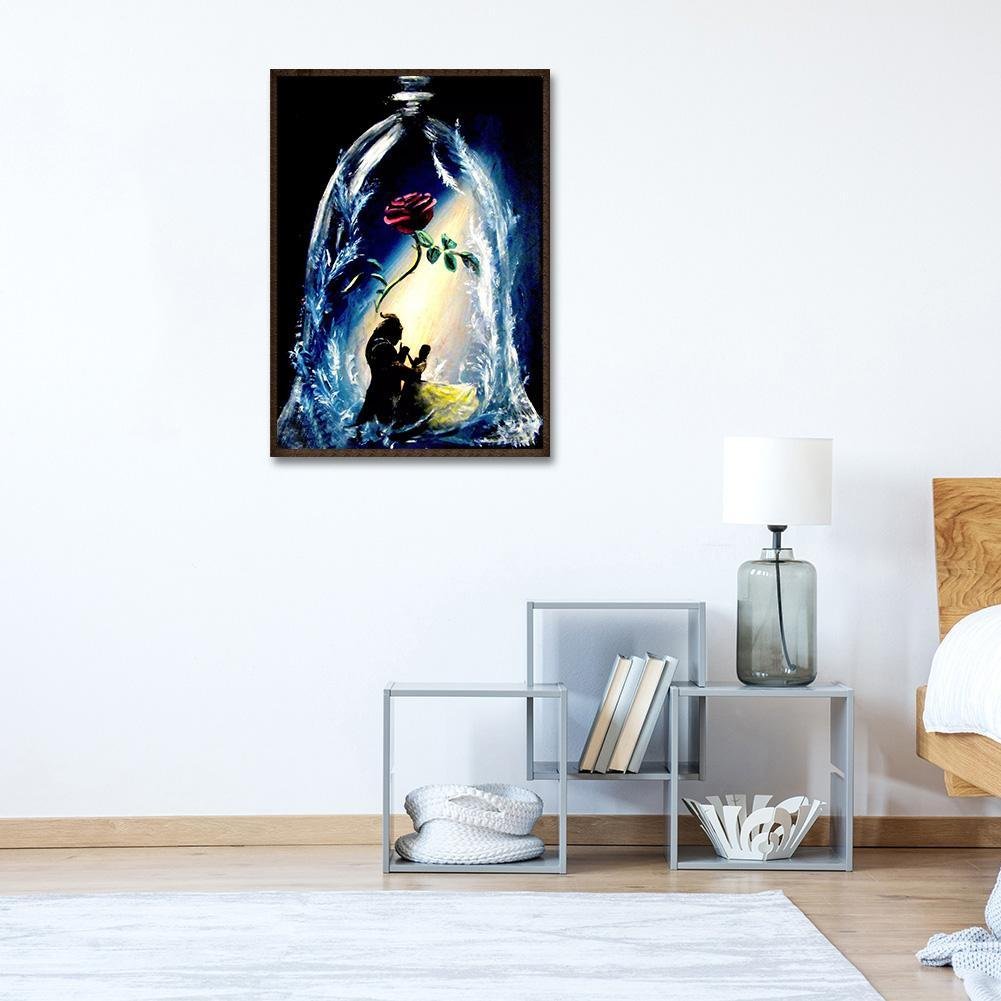 Diamond Painting - Full Round - True Love Rose