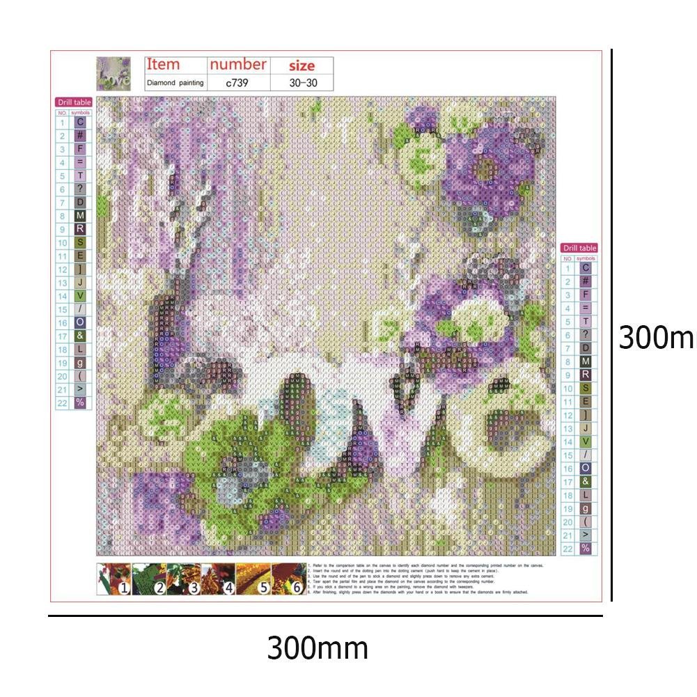 Diamond Painting - Full Round - Romantic love