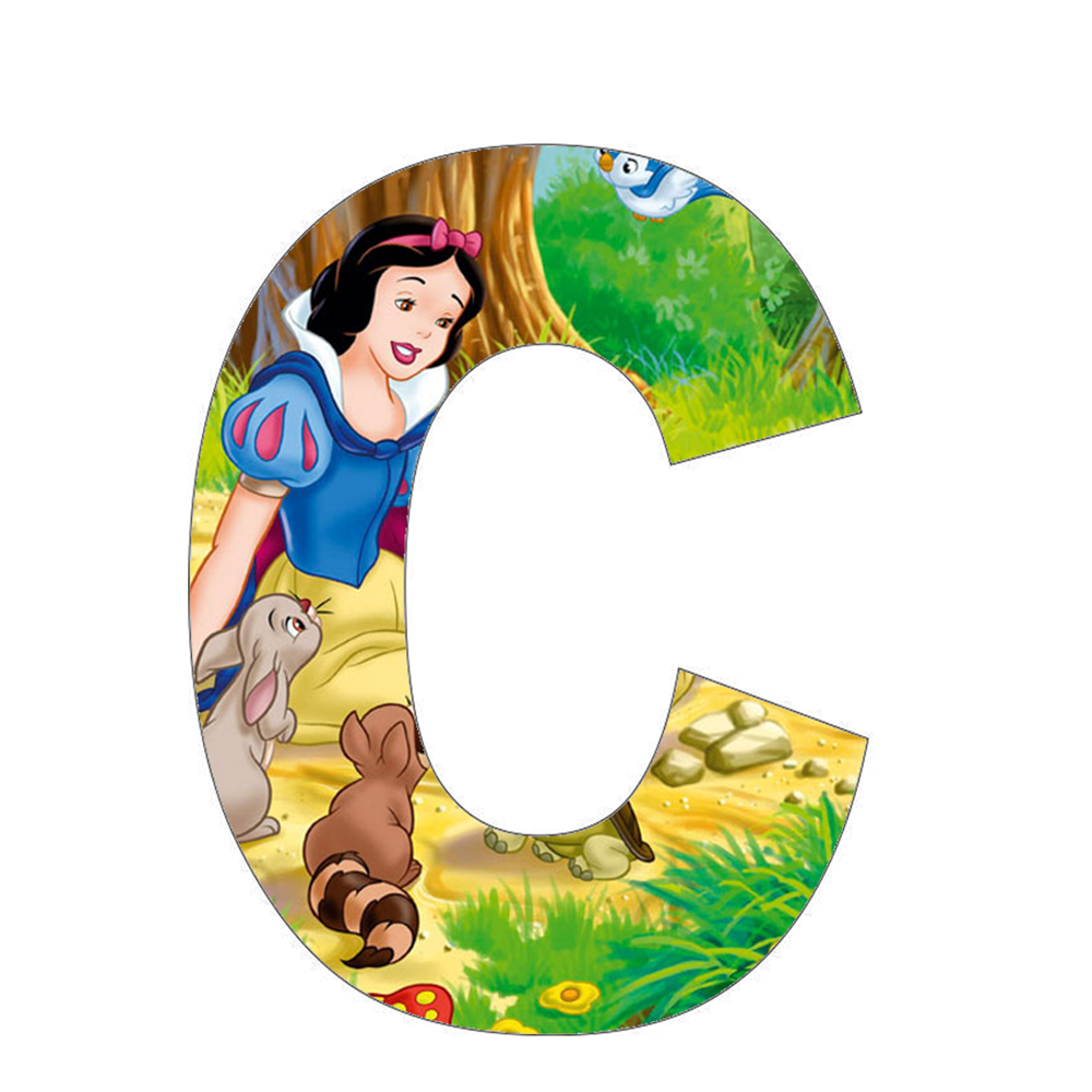 Diamond Paintings Art Full Drill Letter Snow White