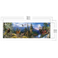 11CT Stamped Cross Stitch - Forest Animals (90*30CM)