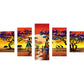 African Scenery Full Round Beads Art