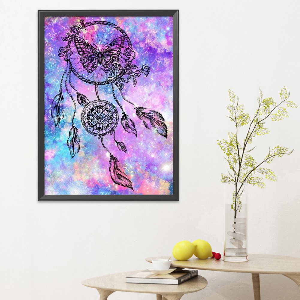 11ct Stamped Cross Stitch - Butterfly (40*50cm) D