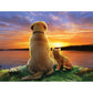 5D Diy Diamond Painting Kit Full Round Beads Dog