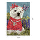 Dog Animal Oil Painting By Numbers DIY Hand Painted Canvas Art Pictures