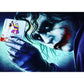 5D Diy Diamond Painting Kit Full Round Beads Helpless Joker