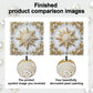 DIY Pearl Painting With Frame - Handmade Self-Adhesive Pearls - Sun (25*25cm)