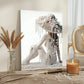 DIY Pearl Painting With Frame - Handmade Self-Adhesive Pearls - Hat Woman (40*50cm)