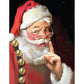 5D Diy Diamond Painting Kit Full Round Beads Santa Claus