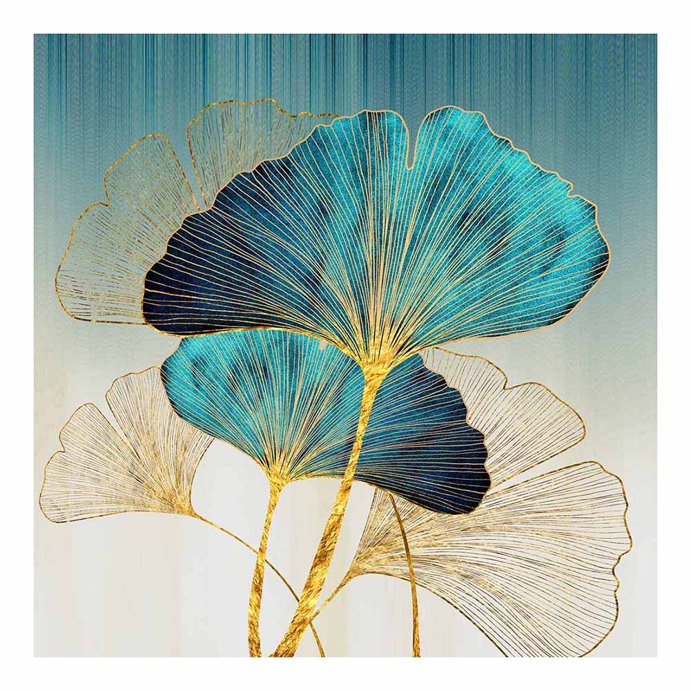 11ct Stamped Cross Stitch Ginkgo Leaf (60*60cm)