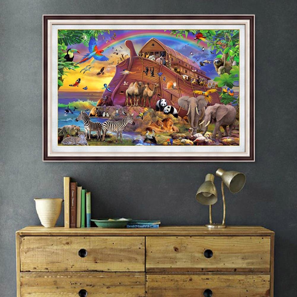Diamond Painting -Full Round - Animals Party