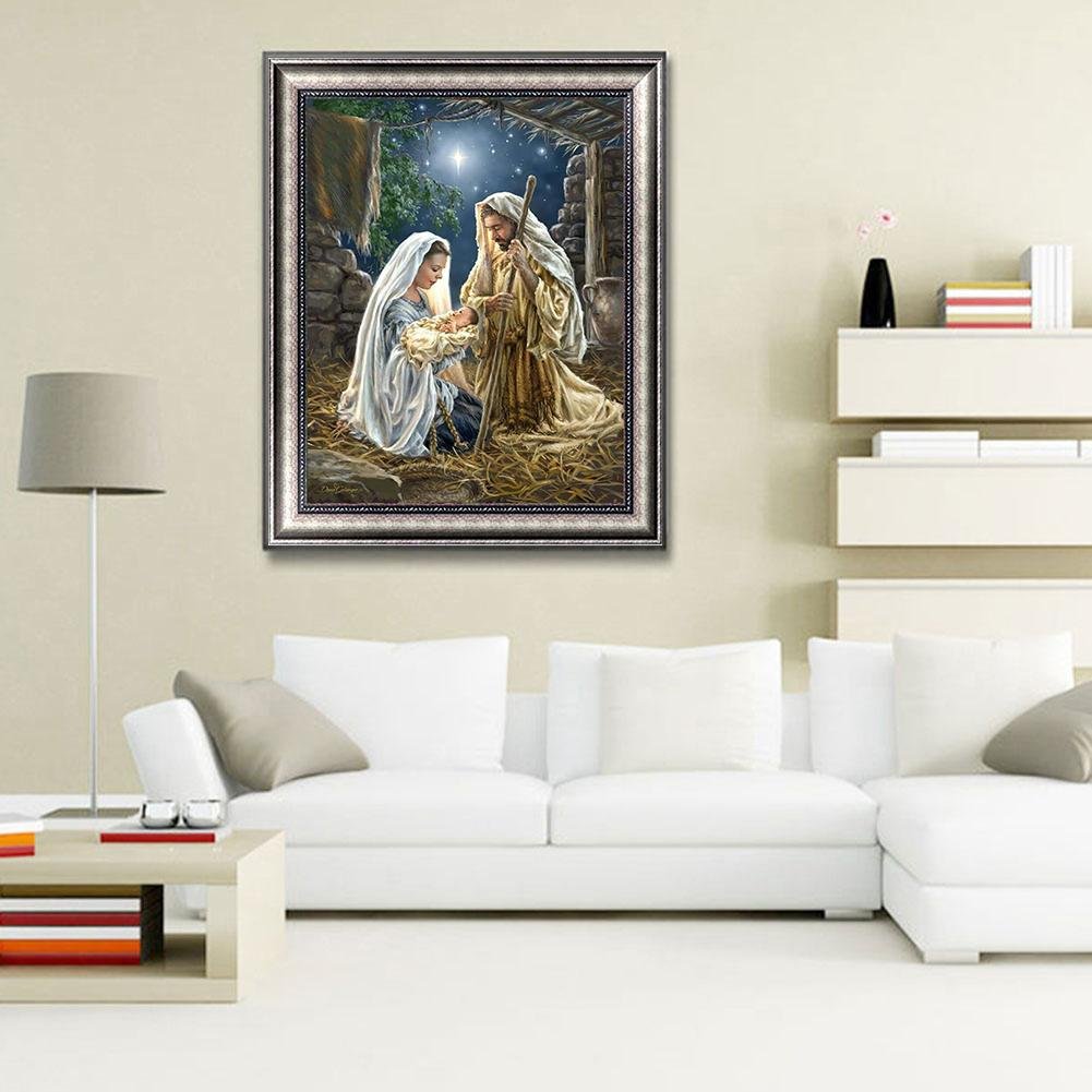 Diamond Painting - Full Round - Jesus Family 1