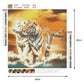 Diamond Painting - Full Round - Tiger E