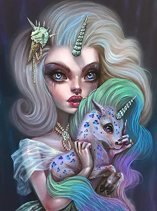 Doll | Full Round/Square Diamond Painting Kits 50x70cm 60x80cm