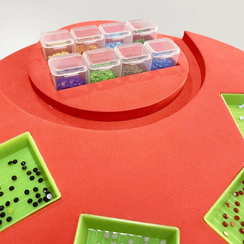 Multi Boat Diamond Painting Tray Holder Beading Point Drill Box Tool Kit