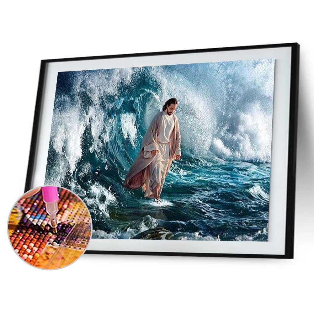 Diamond Painting - Full Round - Jesus 4